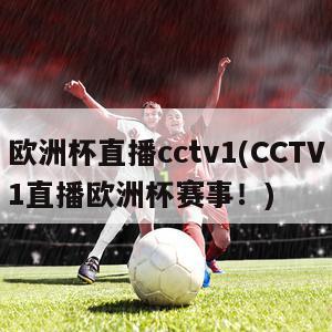 欧洲杯直播cctv1(CCTV1直播欧洲杯赛事！)