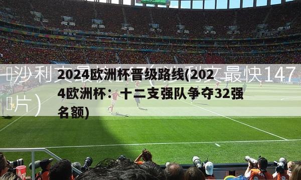 2024欧洲杯晋级路线(2024欧洲杯：十二支强队争夺32强名额)